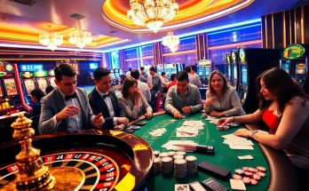 gamblers strategizing and analyzing odds at https://nk88s.com/bi-kip-nk88/ casino tables, showcasing excitement.