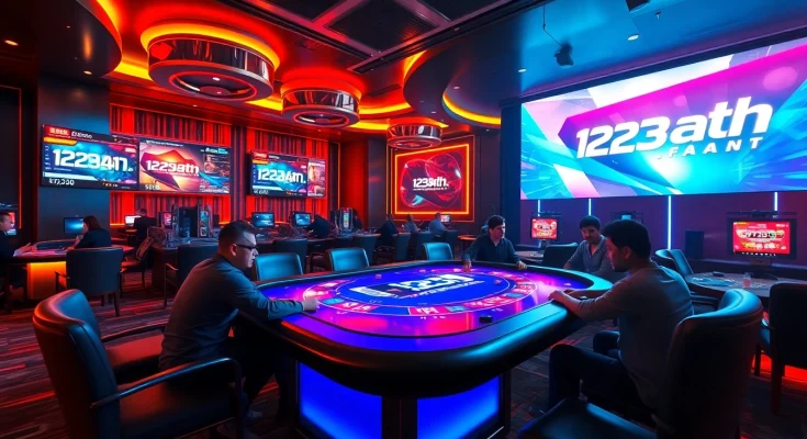 Experience the thrill of online gaming at 123b.faith casino with vibrant tables and engaging players.